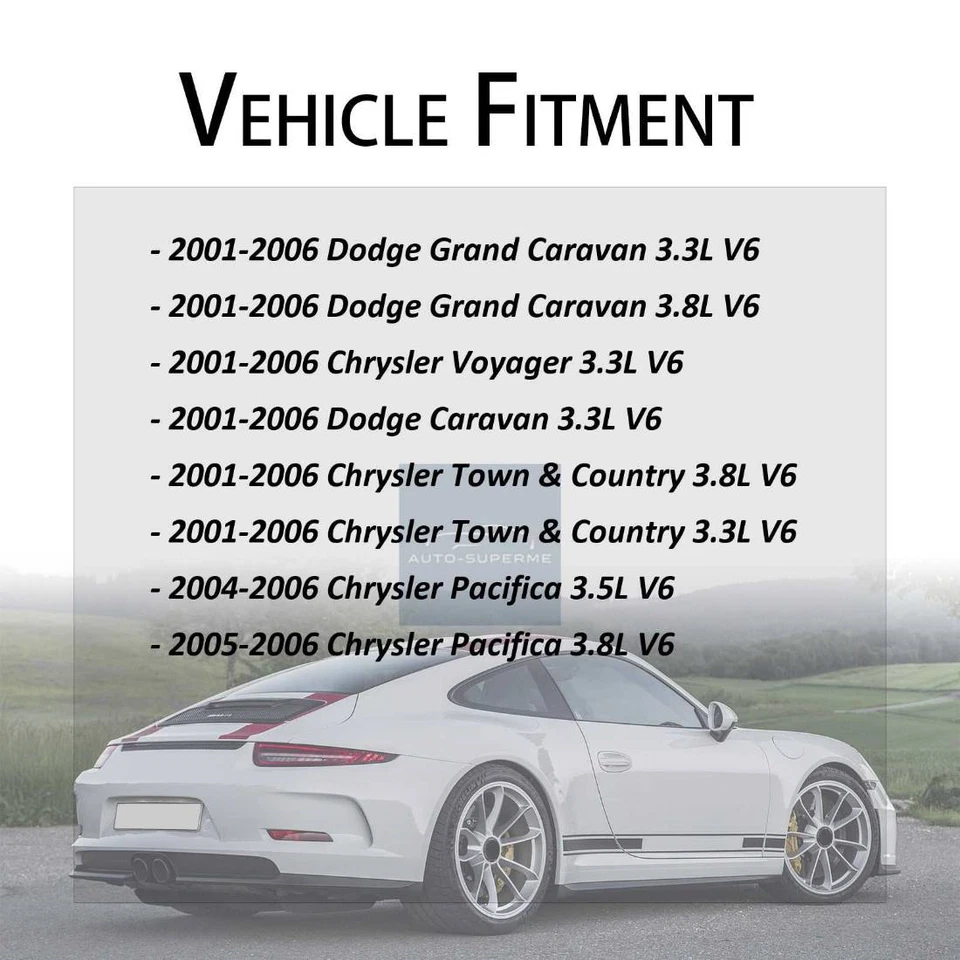 Carcasa termostato refrigerante motor para Dodge Grand Caravan 2001-2006 3,3 L Foto 2 de 4