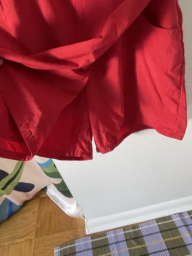 JACK WOLFSKIN Womens Red Polyamide Taffeta Outdoor Mini Skort US L - Picture 3 of 4