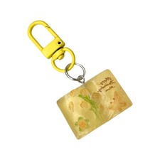Adorable Floral Keyring Handbag Charm Resin Lightweight Decoration For Daily Use