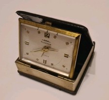  antiker Reisewecker  Book of Time - in Form eines Buches DDR - Polen 1970er