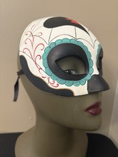 Women  s Masquerade Mask   Day of the Dead Sugar Skull Face Mask