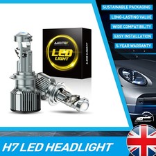 AUXITO Pair H7 40W 15000LM LED Headlight Bulbs 6500K White Canbus Error Free Uk