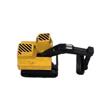 VTG Matchbox 1:64 Diecast Excavator Yellow Bl...