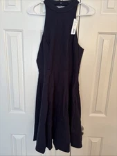 Aqua Fit & Flare Skater Dress