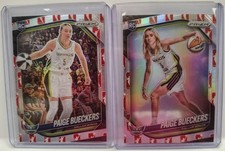 2025 Panini WNBA Prizm  DICK'S EXCLUSIVE WNBA LOGO PAIGE BUECKERS Both #5 & #147