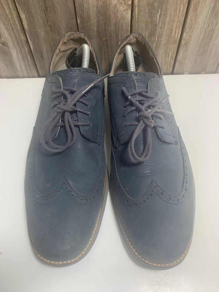 Cole Haan GrandEvolution Shortwing Oxford Marine Blue Mens Shoe Size 11.5 - Image 2 of 4