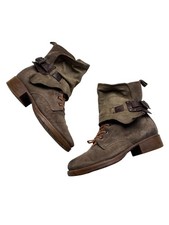 Vintage Suede Boots Women's Size 39
