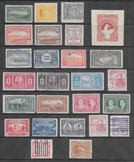 26 Honduras Stamps from Quality Old Antique Album