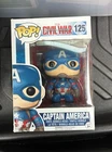 Funko Pop! Vinyl Captain America Marvel Civil War Figure #125 Bobblehead