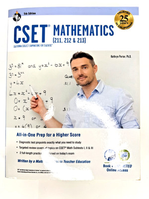 CSET Mathematics Book + Online [CSET Teacher Certification Test Prep] 5th Ed