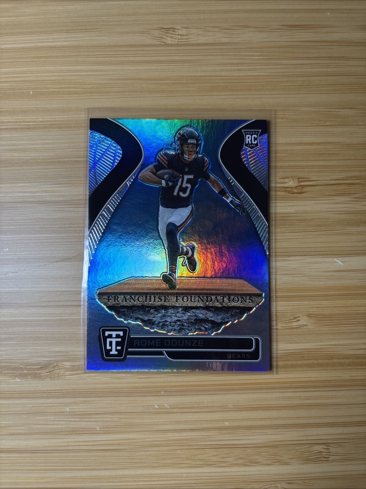 Rome Odunze Panini Totally Certified Franchise Foundations #12 Base