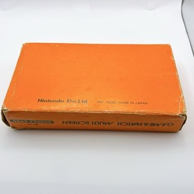 Nintendo Game & Watch DONKEY KONG DK-52 1982 With Box and original instructions 