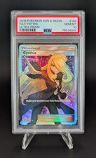Cynthia 2018 Pokemon Sun & Moon Ultra Prism Full Art #148 PSA 10 on eBay