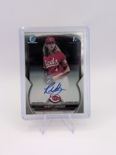 2023 Bowman Chrome RHETT LOWDER 1st Draft Auto #CDA-RLO Cincinnati Reds 