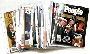 Lot Of 13 Vintage Princess Diana Preowned Excellent Condition Magazines