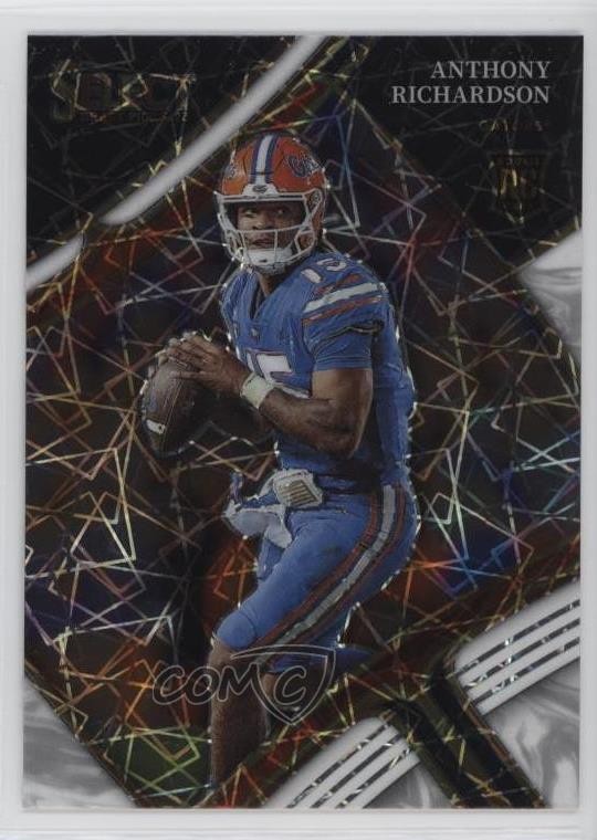 2023 Select Draft Picks White Lazer Prizm Anthony Richardson #104 Rookie RC 0rd2