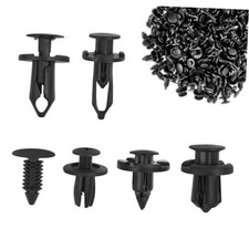 200PCS Car Retainer Clips Plastic Fasteners Kit, Push Clips Automotive, 6