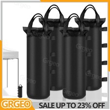Gazebo 4 x Sand Bag,Weights Heavy Duty Feet Leg Pole Anchor Tent Marquee Sandbag
