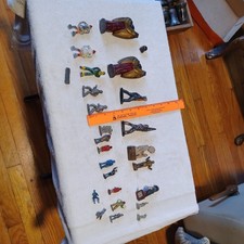 24 Lot Metal Figures lead vintage