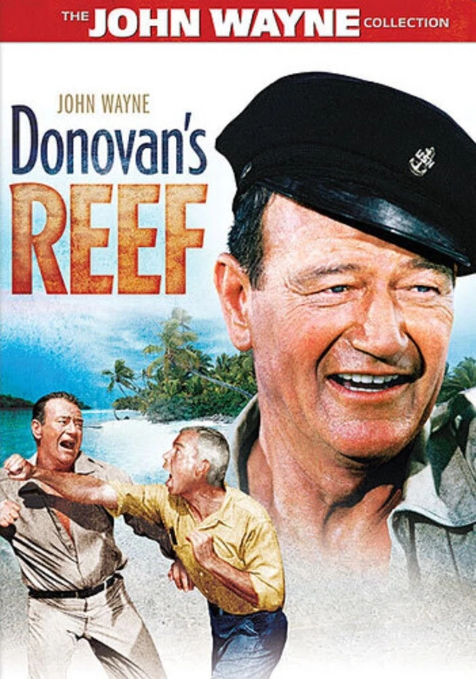 John Wayne Double Feature Hatari & Donovan's Reef 2 DVD + Movie Art Card Foto 3 de 4