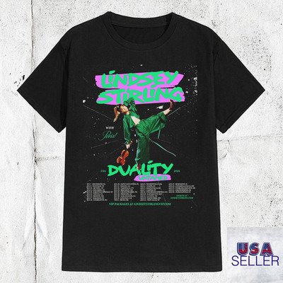 Lindsey Stirling 2026 Duality Untamed Tour T Shirt Full Size S-5XL