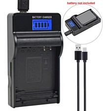 LED NB-5L Battery Charger for Canon PowerShot SD850 IS SD870 IS SD950 IS 910IS