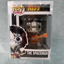 Funko POP! Rocks Kiss Spaceman 05 Frehley 4" Vinyl Figure Original Vaulted B126