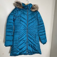Lands' End Women's Warmest Insulated Cozy Fleece Lined Primaloft Coat size XS