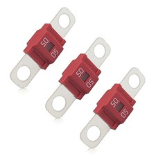 50A High Current Fuses for Cars Buses Trucks Caravans Construction Automotive