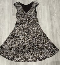 Karen Kane dress leopard print Nylon size XL