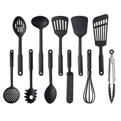 Kitchen Utensils Set 11 Pcs, Nylon Utensils Set, Non-Stick Cooking Utensils Set