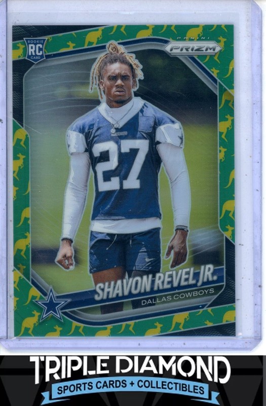 2025 Panini Prizm Shavon Revel Jr. Rookie RC Kangaroo Prizm #11/61 AE219