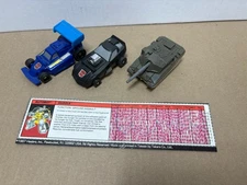 G1 Transformers vintage original all 3 Sparkabots Guzzle Sizzle Fizzle works