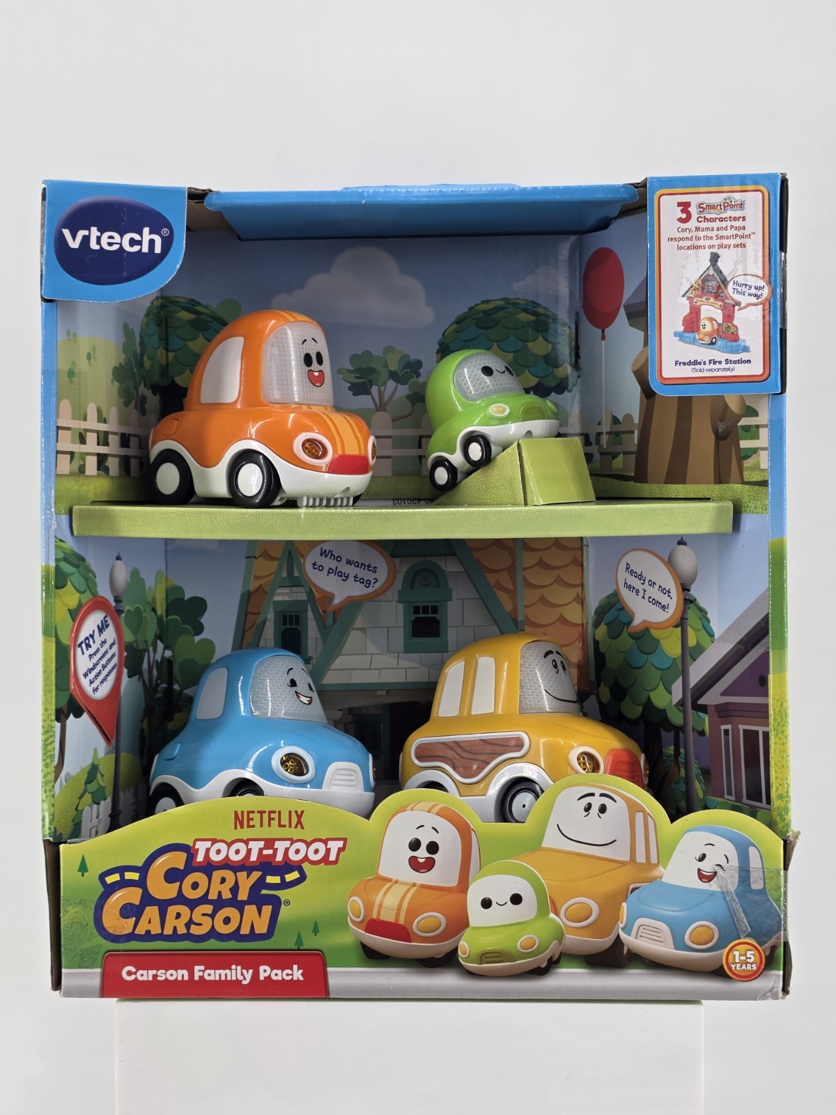 Cory Carson Vtech Toot Toot Vehicles Full Family Set Mama Papa Cory And Chrissie