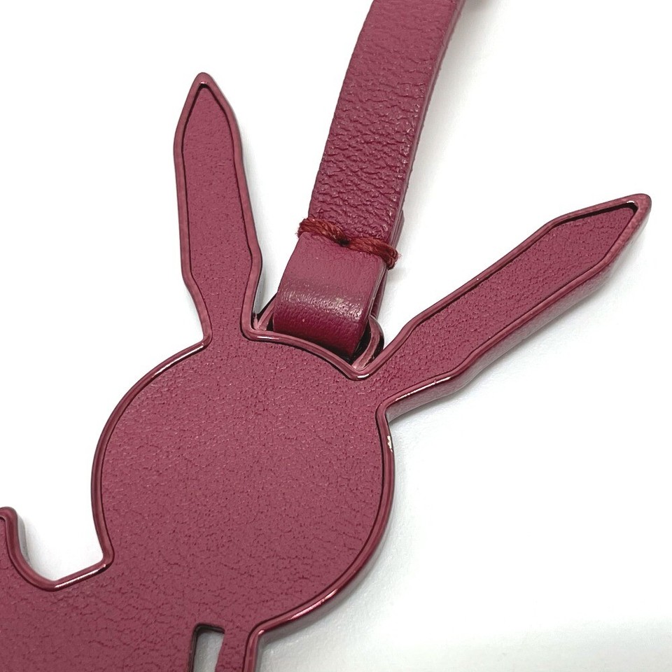 LOUIS VUITTON M62735 LV Rabbit Jeff Koons Bag Charm Key Holder Leather ...