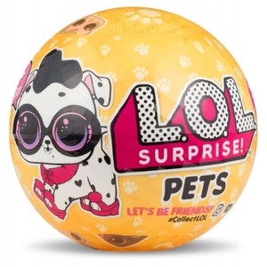 1 Ball Surprise Lol Outrageous Littles Series 3 - L.O.L Pets Yellow