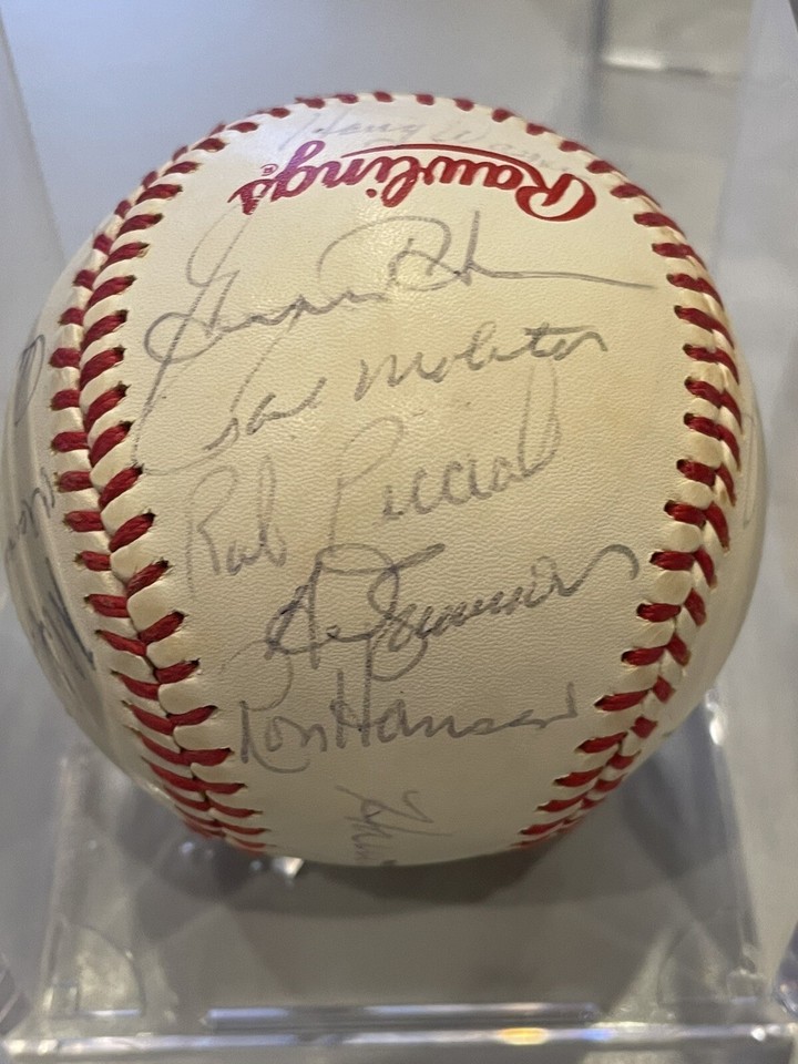 1982 World Series Milwaukee Brewers Team Signed Baseball eBay