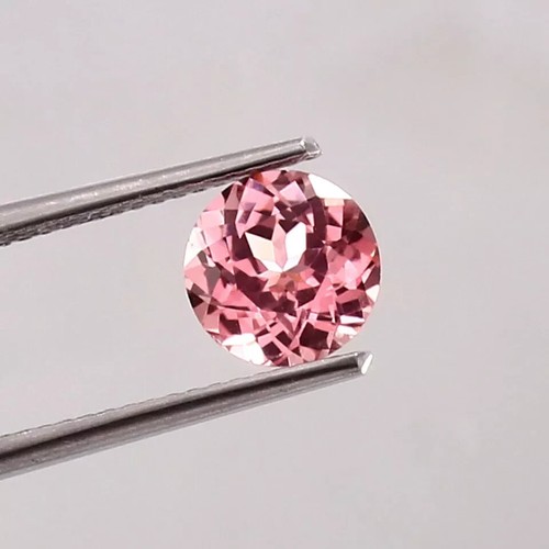 9.2 Ct+ Natural Flawless Madagascar Morganite Loose Round Certified AG Gemstone - Picture 4 of 6