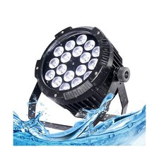 LED Par Lights 18x12W Outdoor Waterproof Stage Light IP65 RGBW 4-in-1 DMX Con...