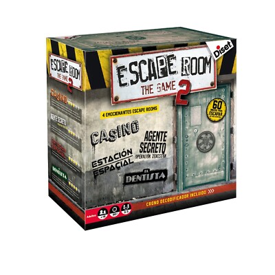 Diset Escape Room The Game 2, Board Game for Adults Spanish