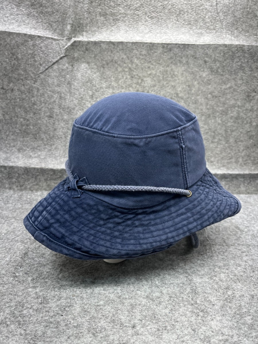 Old Navy Bucket Hat Adult Medium Blue 100% Cotton Camp Hike Beach
