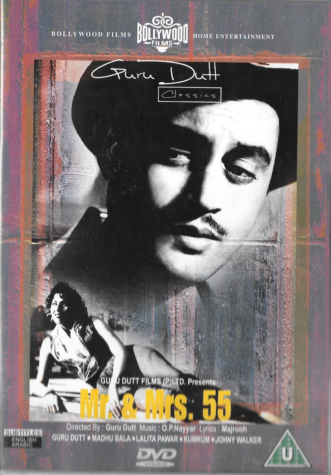 MR & MRS 55 - GURU DUT - MADHU BALA - NEW BOLLYWOOD DVD - FREE UK POST