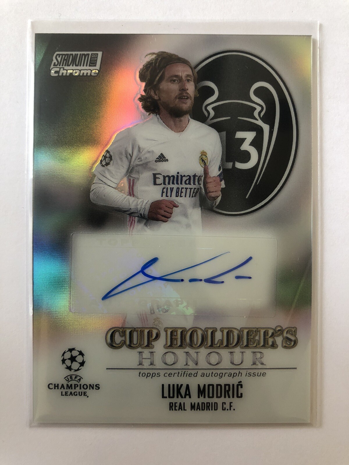 2020-21 Topps Stadium Club Chrome Luka Modric Auto /25 SSP | eBay