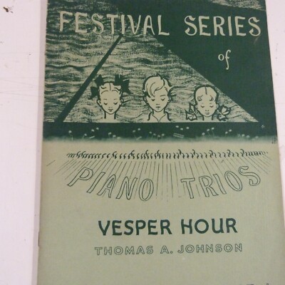 Klaviertrio THOMAS A. JOHNSON Vesper Hour, Festival Series
