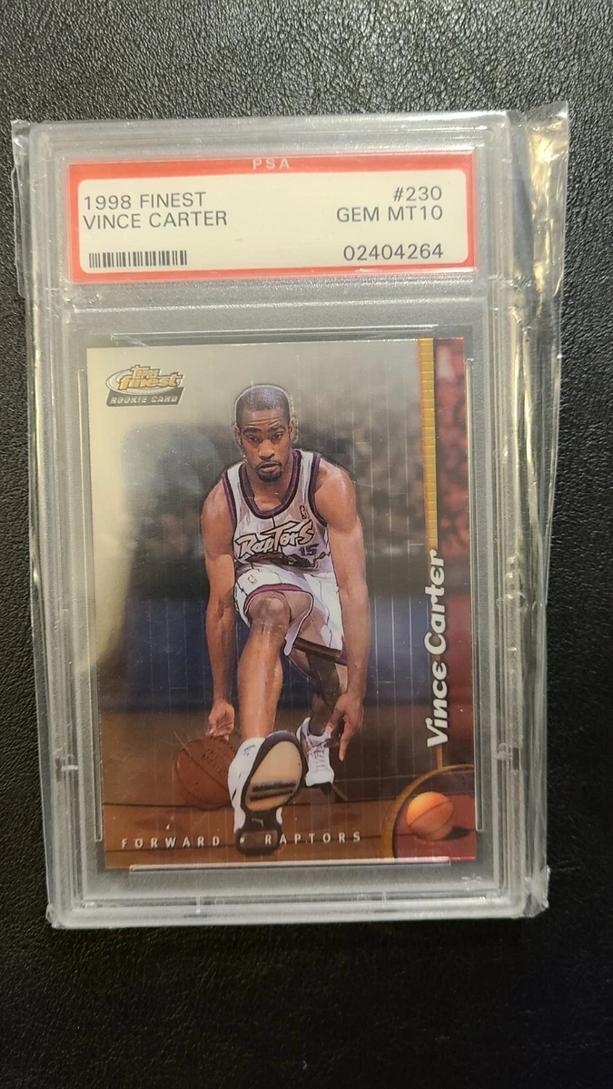 NBA カード Vince carter PSA10 123枚限定 Vince Carter Basketball Grade 10 Rookie Sports Trading Cards