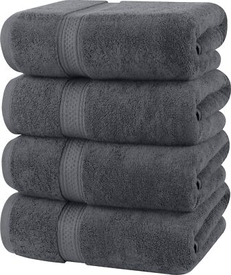 Utopia Towels - 4er-Pack Badetücher Set Premium 100% ringgesponnene Baumwolle 69