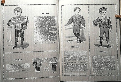Bk BOYS FASHIONS 1885~1905 Muñeca Felger Disfraz Historia Ropa Patrones Ropa - Imagen 3 de 3