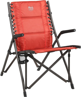 TIMBER RIDGE Bungee Folding Camping Adults, Heavy Duty Collapsible Padded Armres