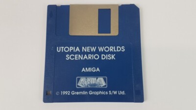 Gremlin Graphics, Utopia: New Worlds Scenario Disk Amiga Commodore Game 1992