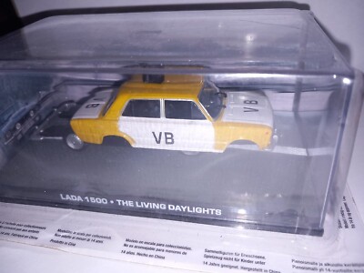 James Bond 007 lada 1500 Living Daylights 1/43 Eaglemoss | eBay